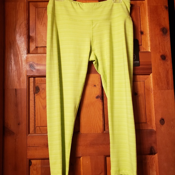 90 Degree By Reflex Pants - NWT, "90 degree",Lime athletic pants